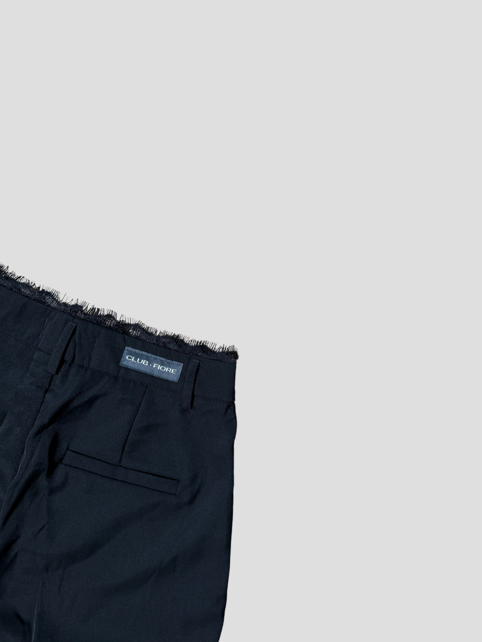 Dan Lace Trousers - Black