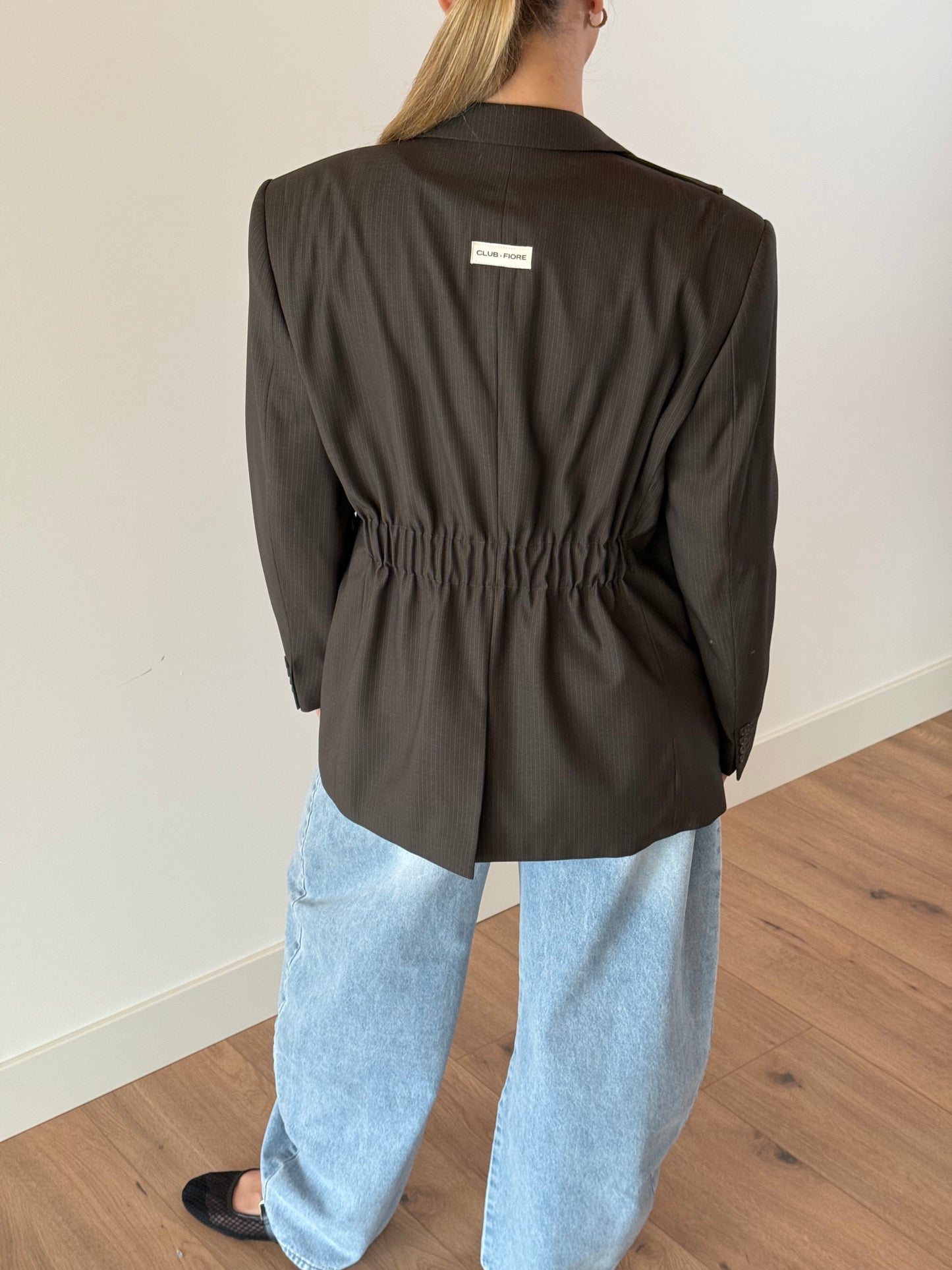 Vintage Fold Blazer - 173 Dark Chocolate