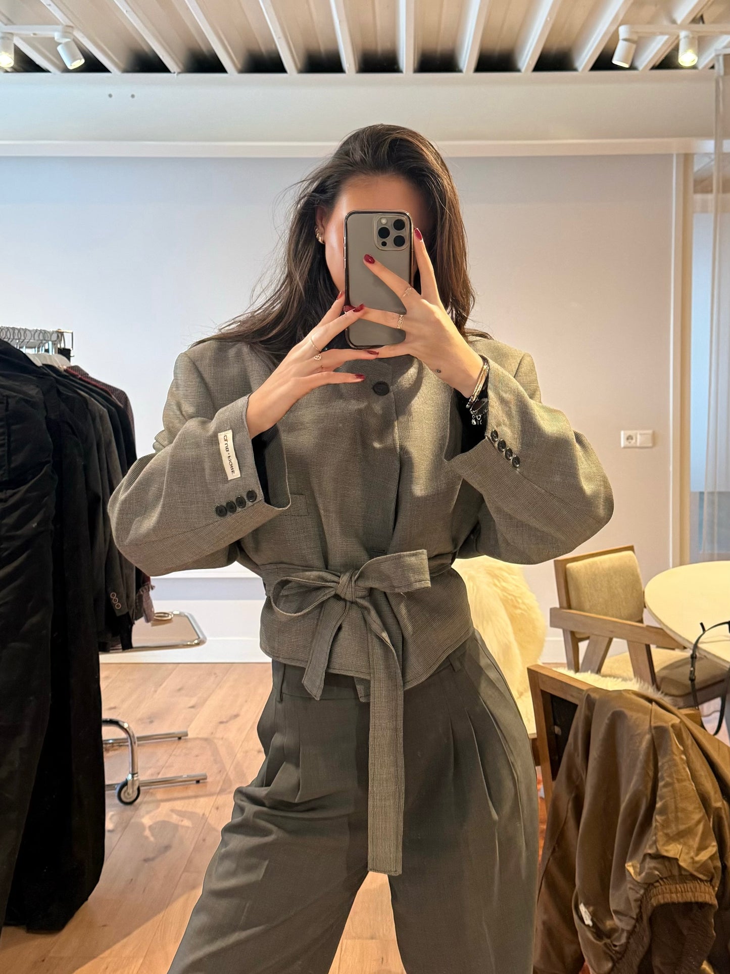 CF Mao Wrap Blazer - Special Order