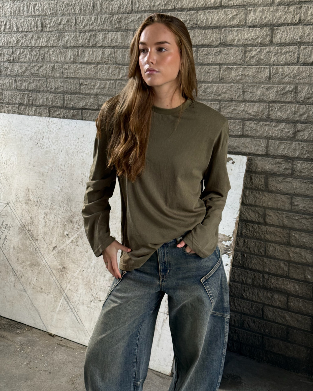 Soren Long Sleeve - Khaki