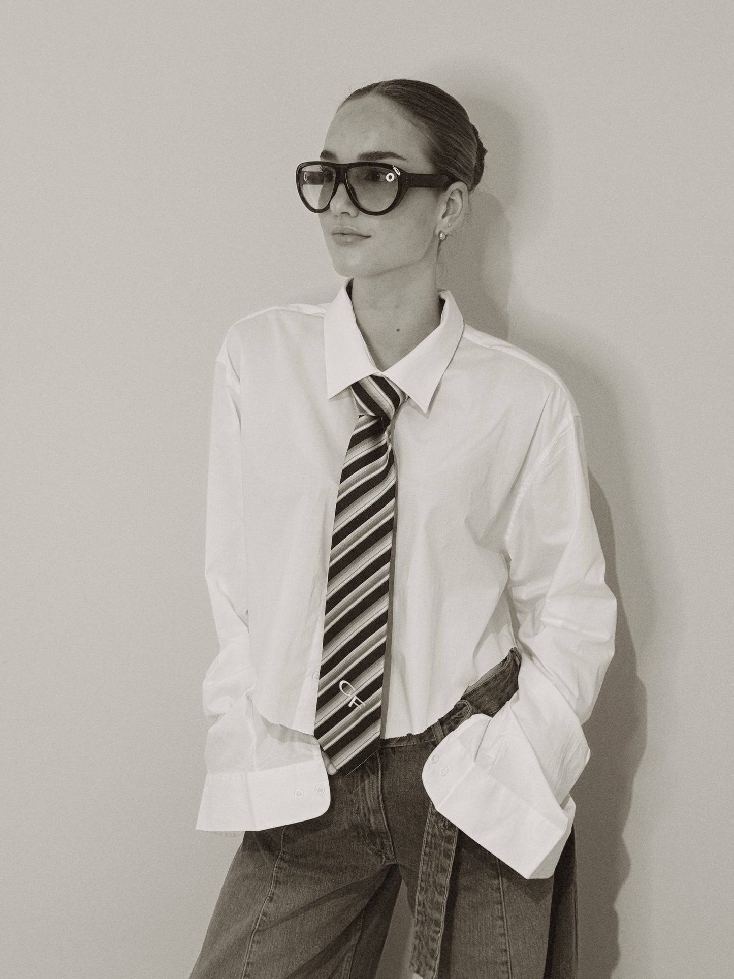Multiway Neck Tie - Brown