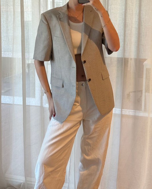 CF SS Blazer - Light Beige