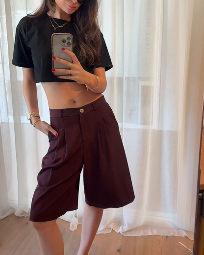 PRE-ORDER CF Bermuda - Burgundy