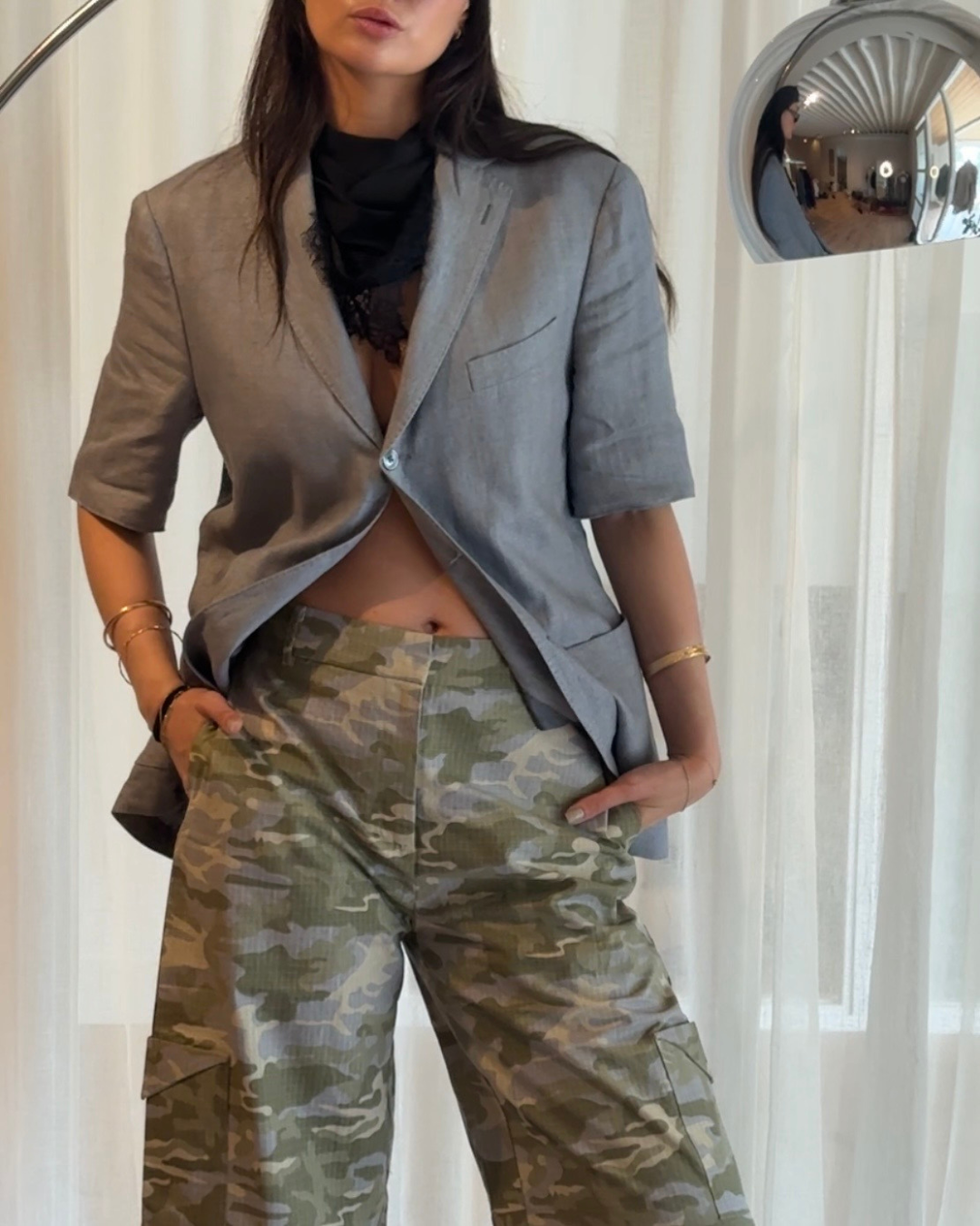 CF SS Blazer - Light Grey