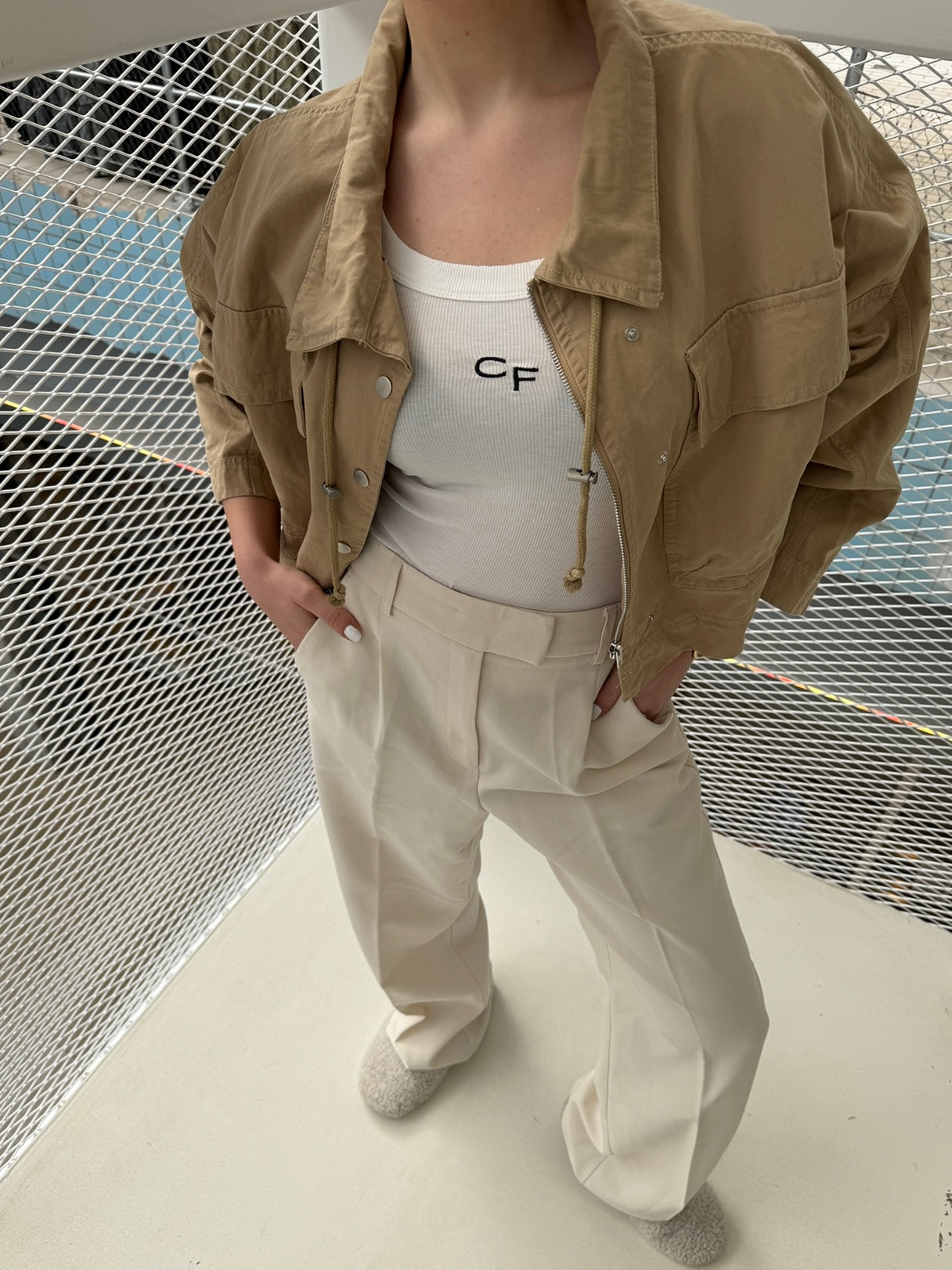 DYLAN JACKET - CAMEL