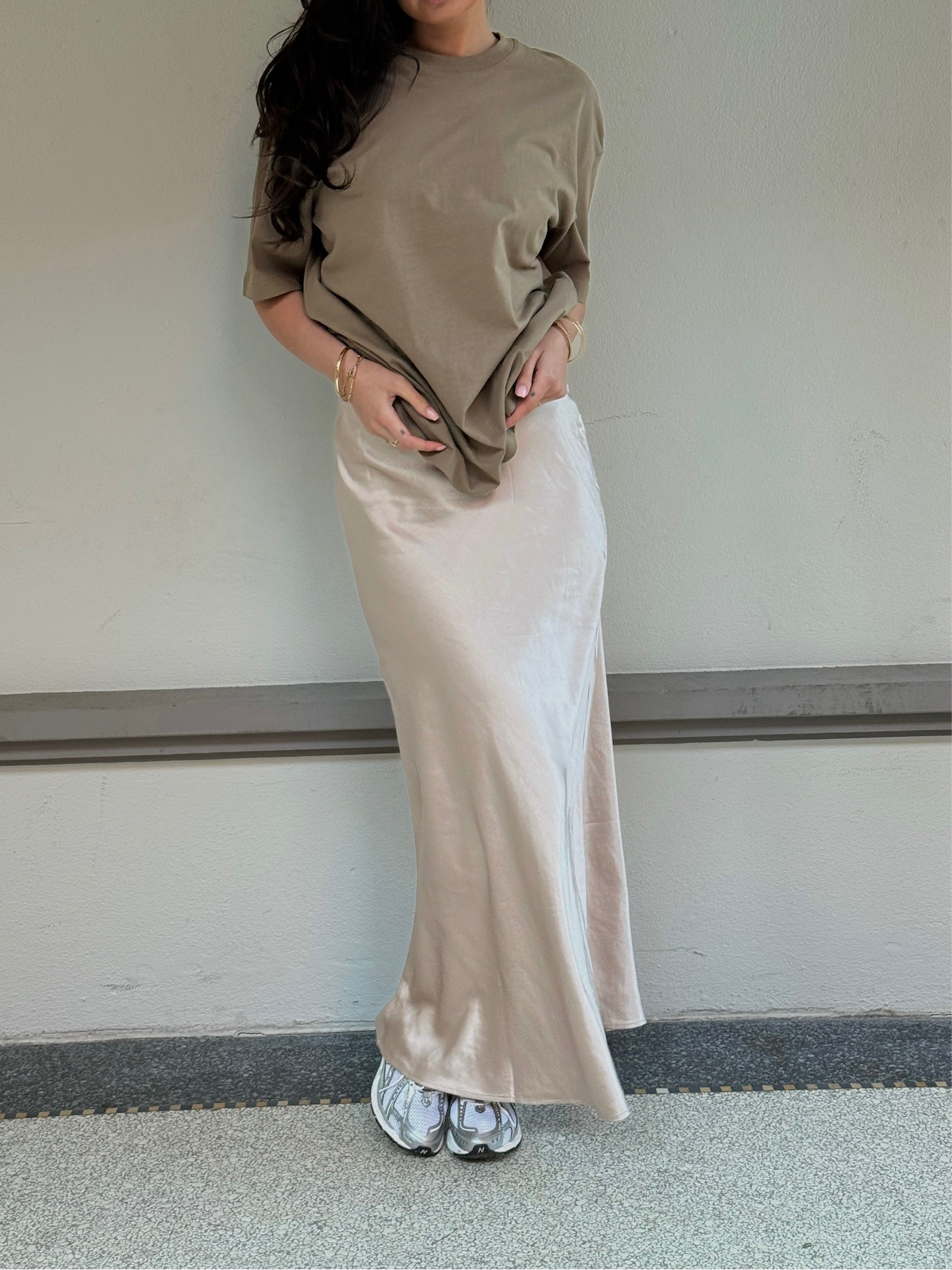 GARC SKIRT - BEIGE