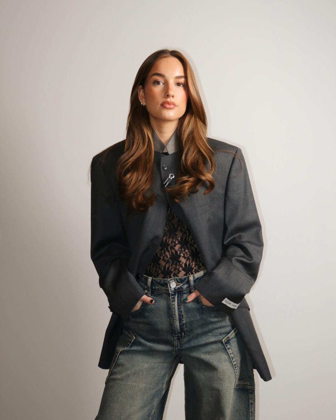 CF Mao Piercing Blazer - Graphite