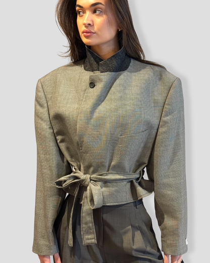 CF Mao Wrap Blazer - Special Order
