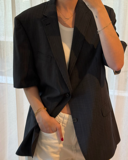 CF SS Blazer - Blue Grey