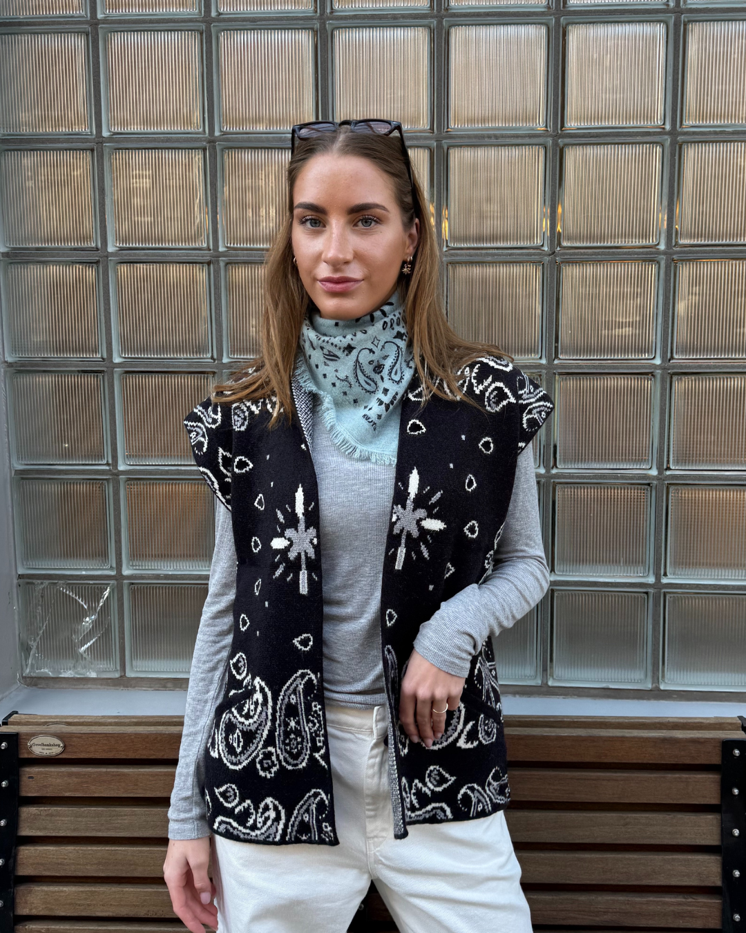 Bandana Gilet - Black