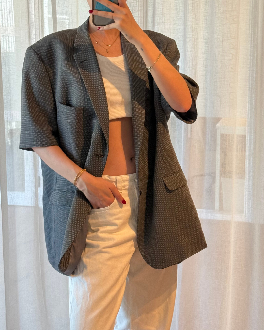 CF SS Blazer - Grey