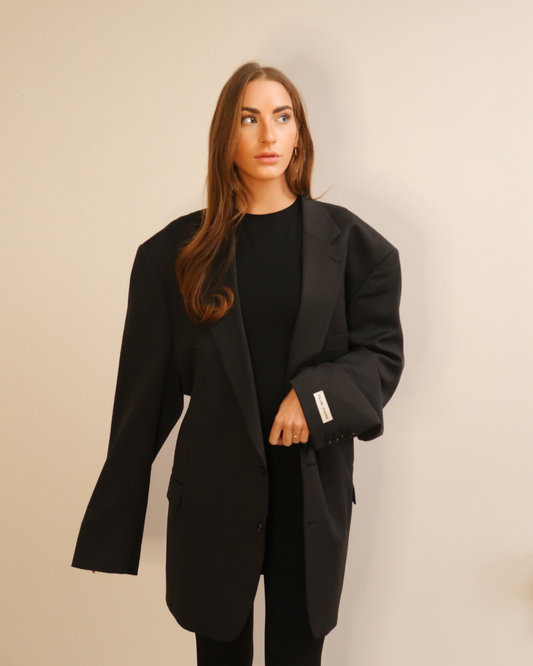 CF Waist Blazer - Nearly Black
