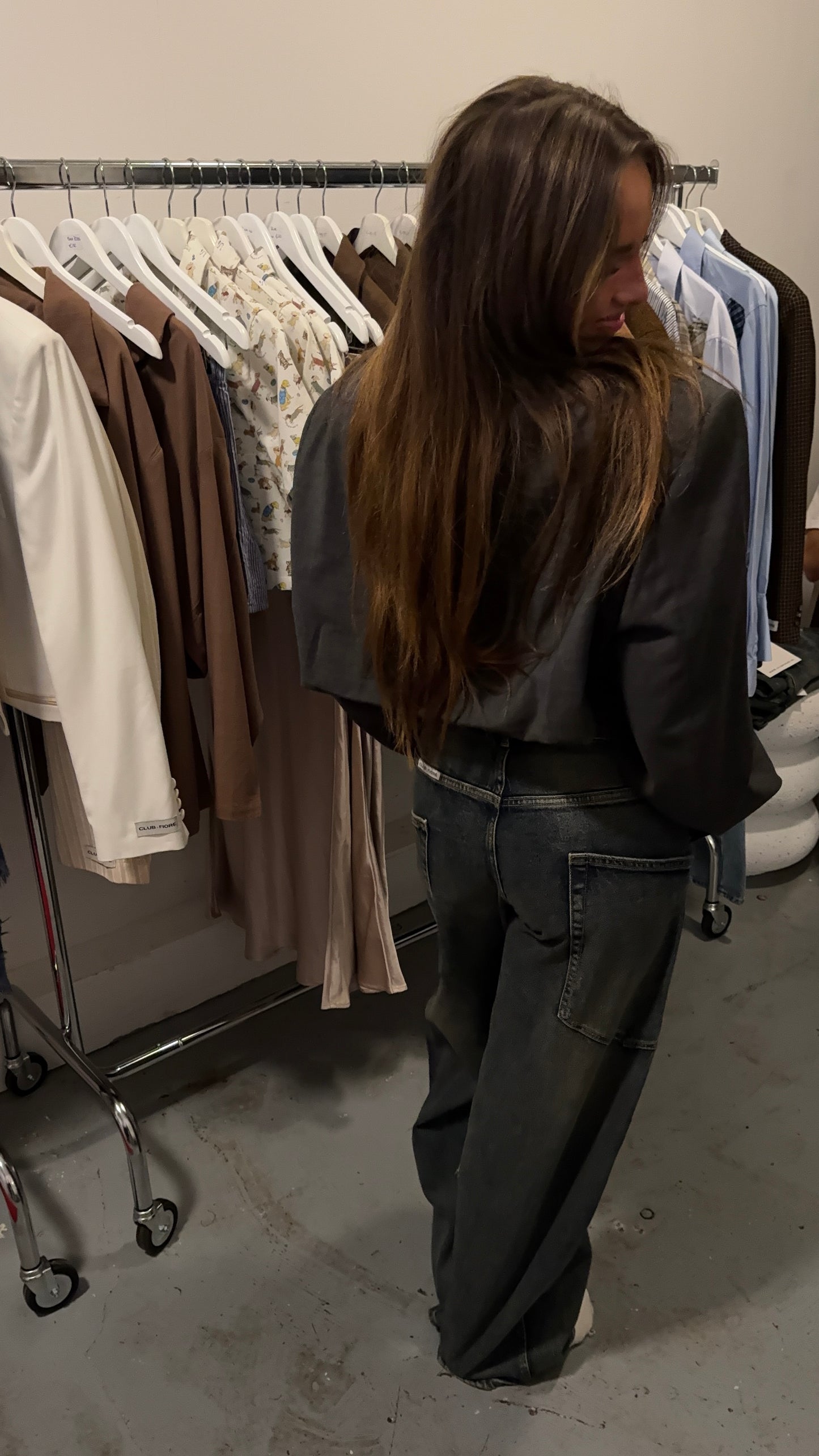 Dorian Jeans - Beige Washed Blue