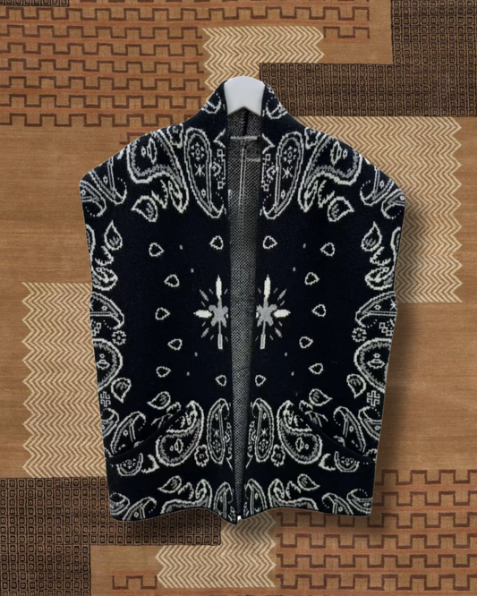 Bandana Gilet - Black