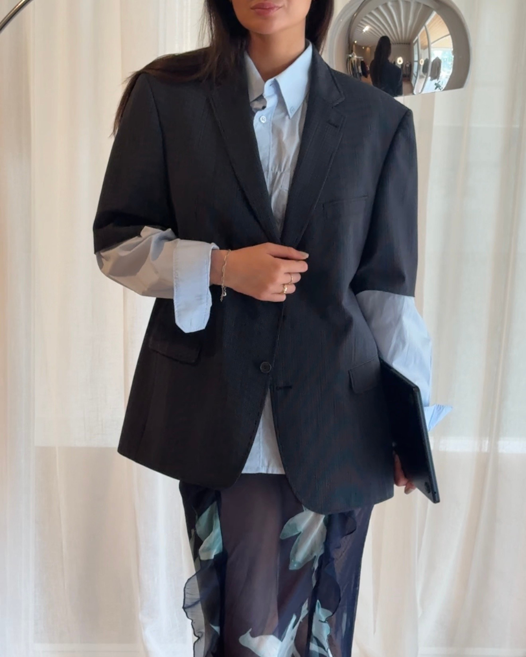CF SS Blazer - Blue Grey