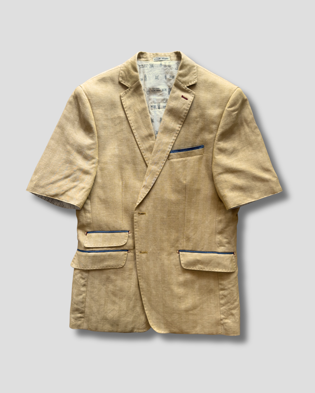 CF SS Blazer - Butter Yellow