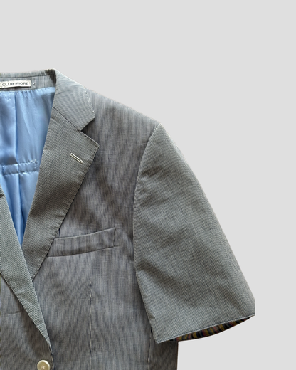 CF SS Blazer - Striped Light Grey