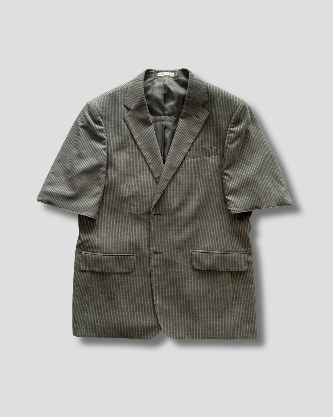 CF SS Blazer - Striped Taupe