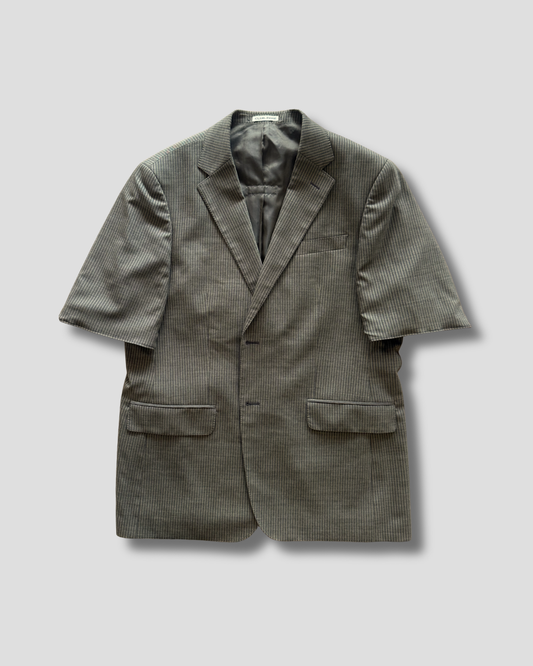CF SS Blazer - Striped Taupe