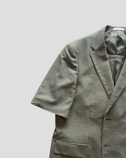 CF SS Blazer - Striped Taupe