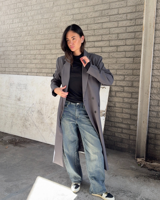 Noël Coat - Mouse Grey