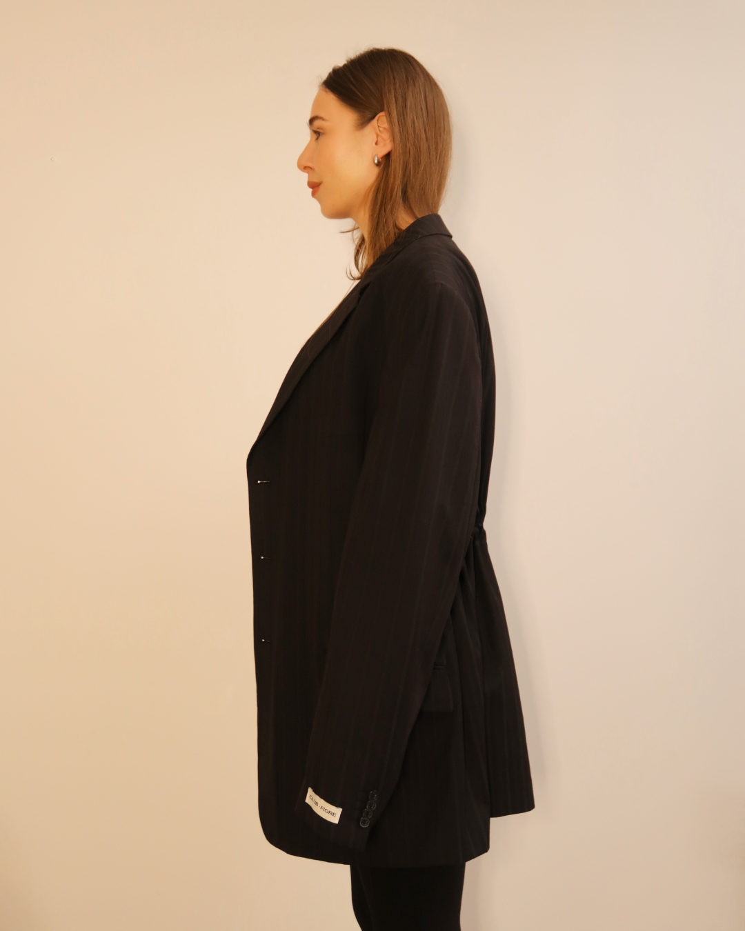 CF Waist Blazer - Black