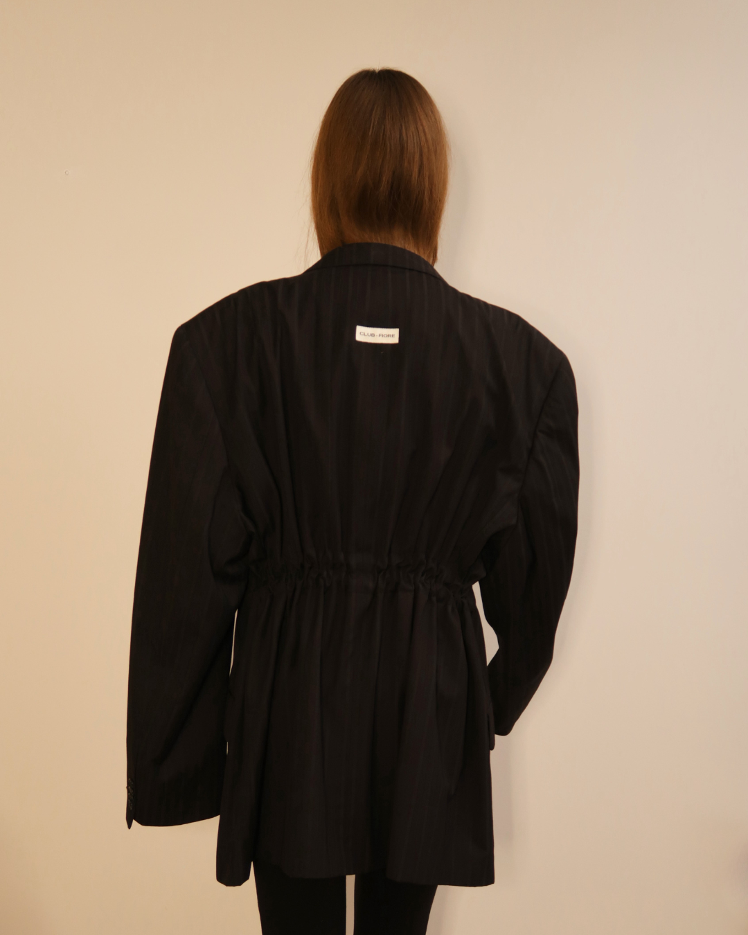 CF Waist Blazer - Black