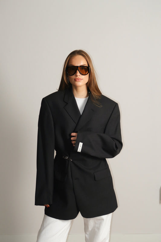 CF Vintage Eyelets Blazer - Nearly Black