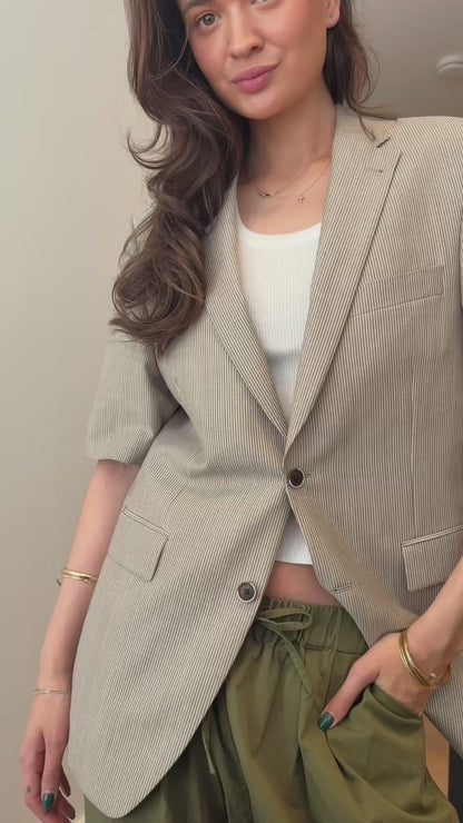 CF SS Blazer - Light Beige