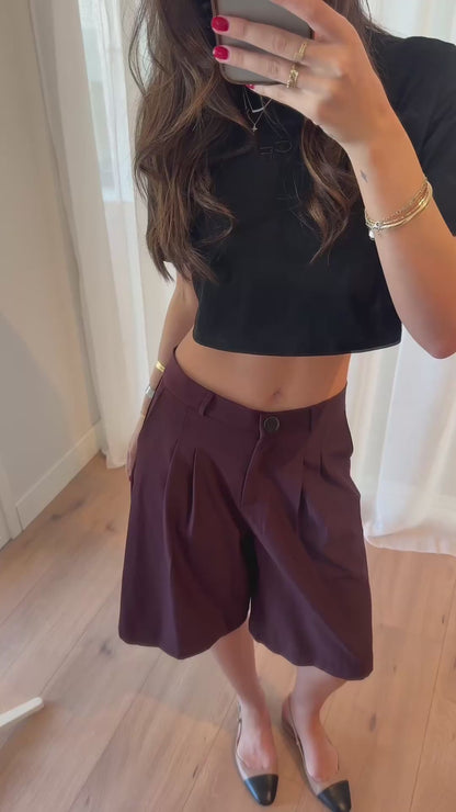 PRE-ORDER CF Bermuda - Burgundy